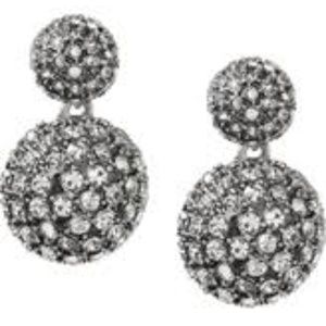 Banana Republic Fireball chandelier earrings, NEW